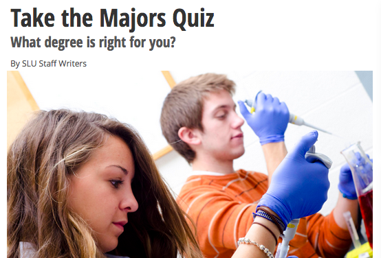 St Louis University Admissions Quiz