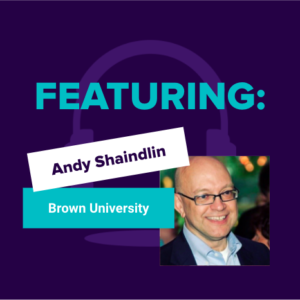 Andy Shaindlin - podcast