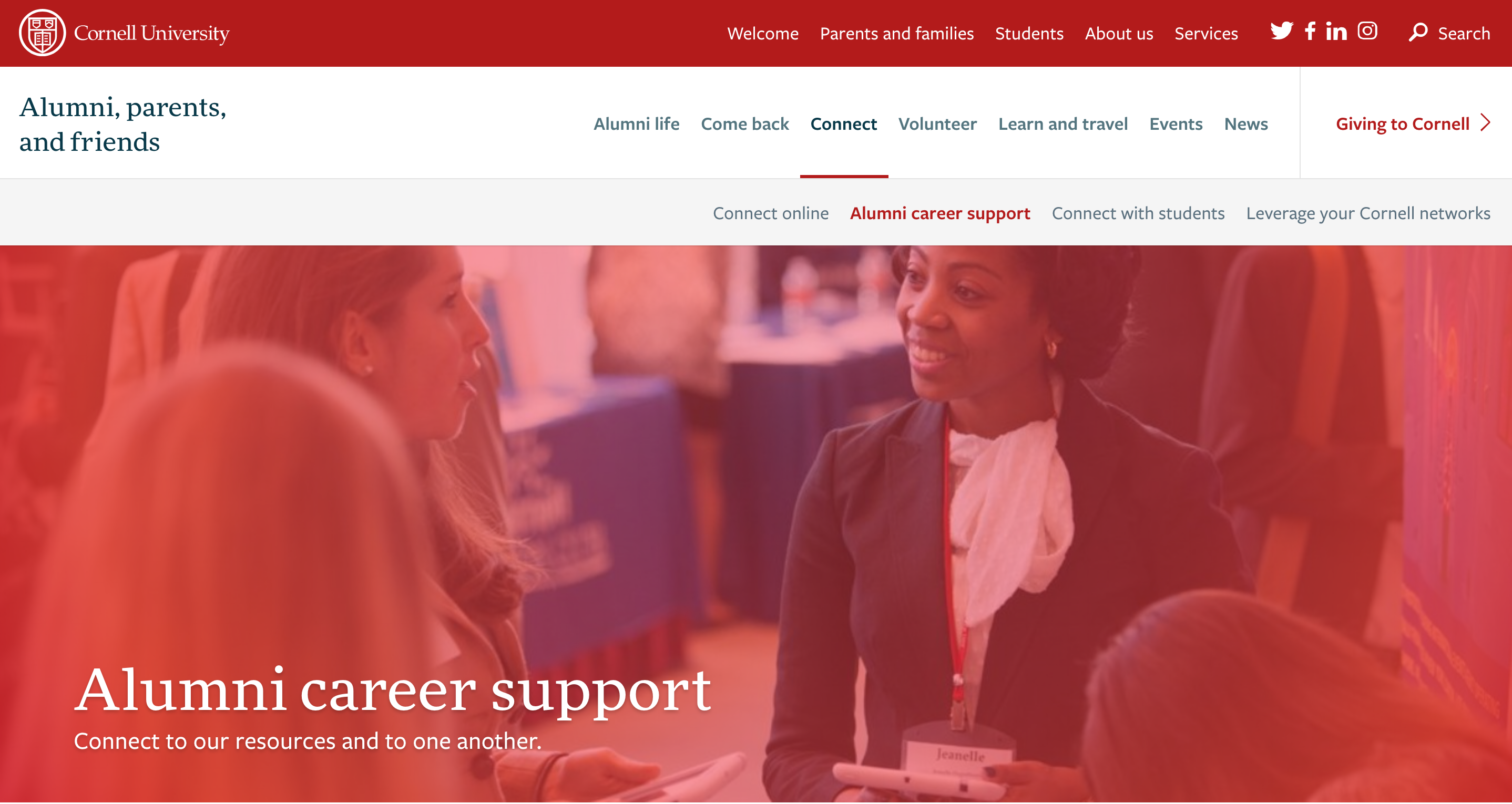 Cornell Career Support
