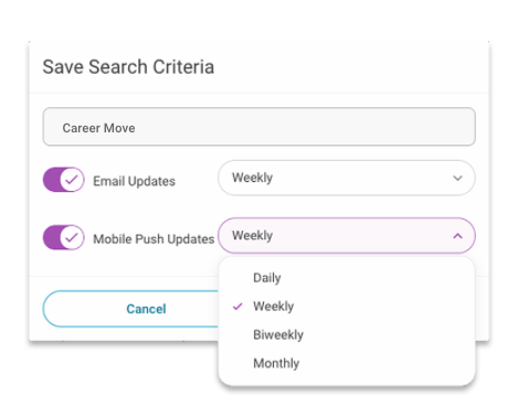 Career Moves Notification