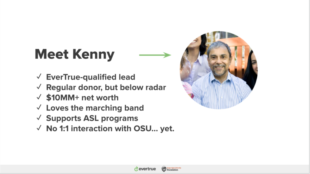 Kenny, OSU donor