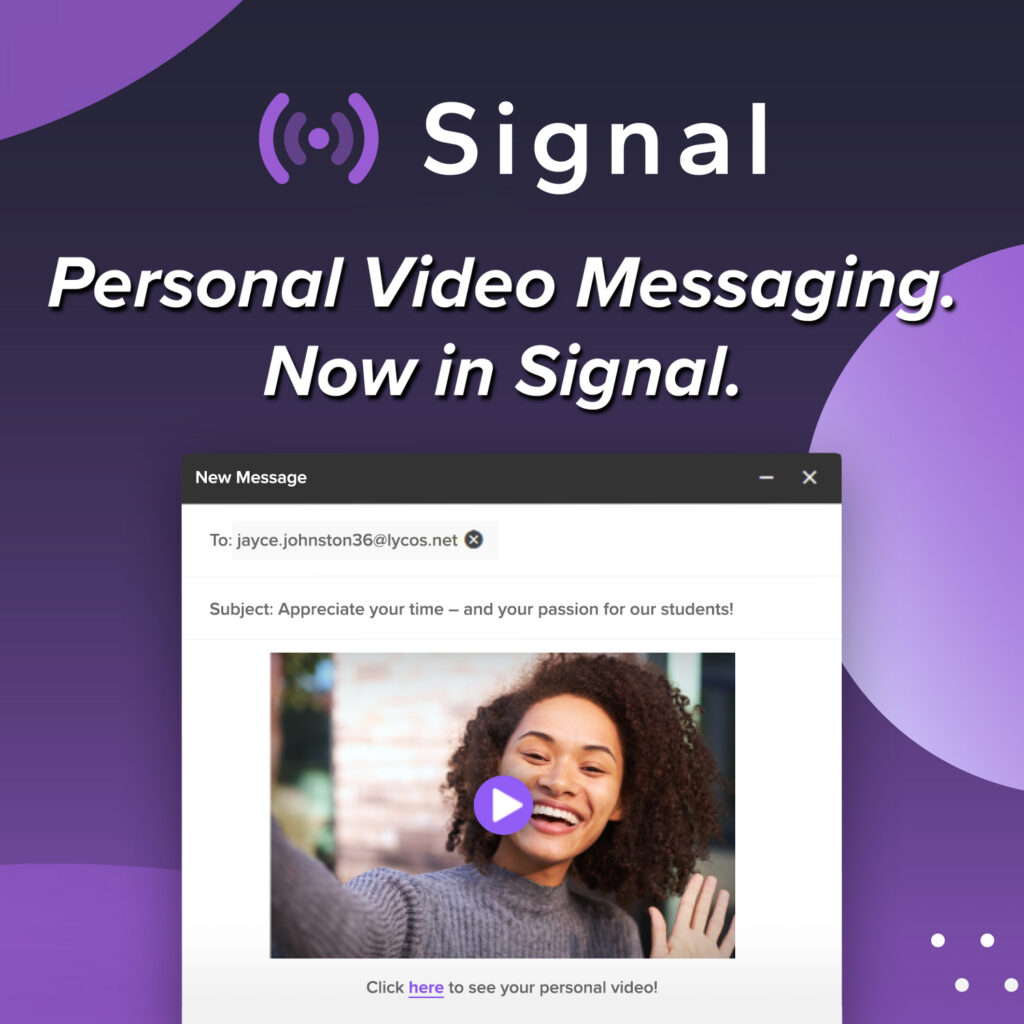 Introducing Signal Video: Personalized Donor Outreach, Made Easy