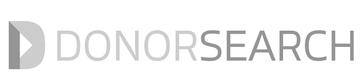 Nav Bar Logos_Gray_DonorSearch Logo