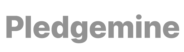 Nav Bar Logos_Gray_Pledgemine Logo