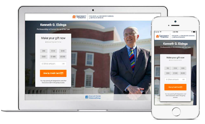 UVA Giving Page